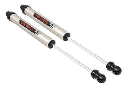 Jeep Wrangler Jl 18-20 V2 Front Monotube Shock Absorbers Pair Rough Country