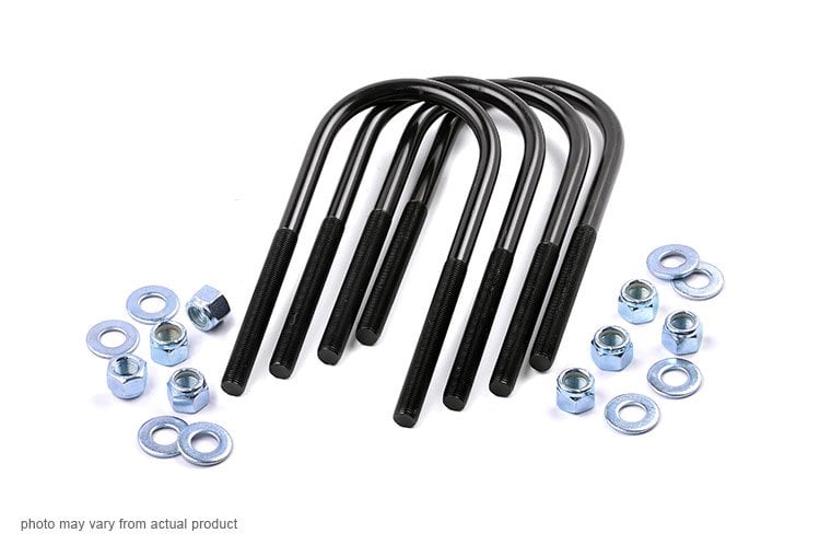 Rear Leaf Spring U-Bolt Kit Jeep Wrangler YJ 4WD (1987-1995) Rough Country