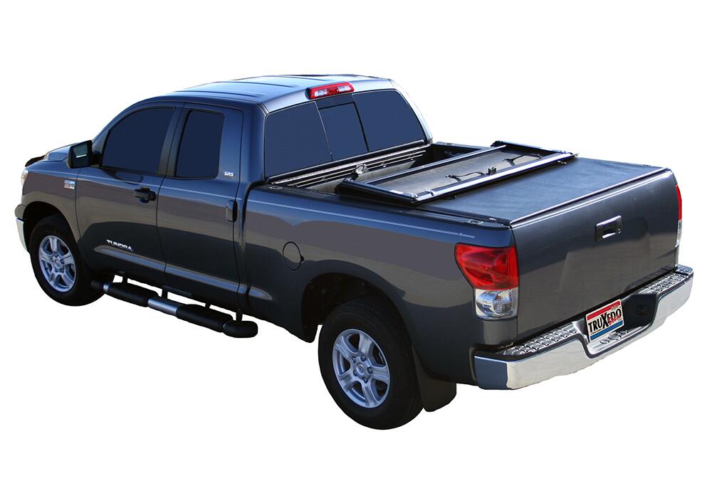 Deuce Tonneau Cover Black 2022-2026 Toyota Tundra 5 Foot 7 Inch Bed Truxedo-1