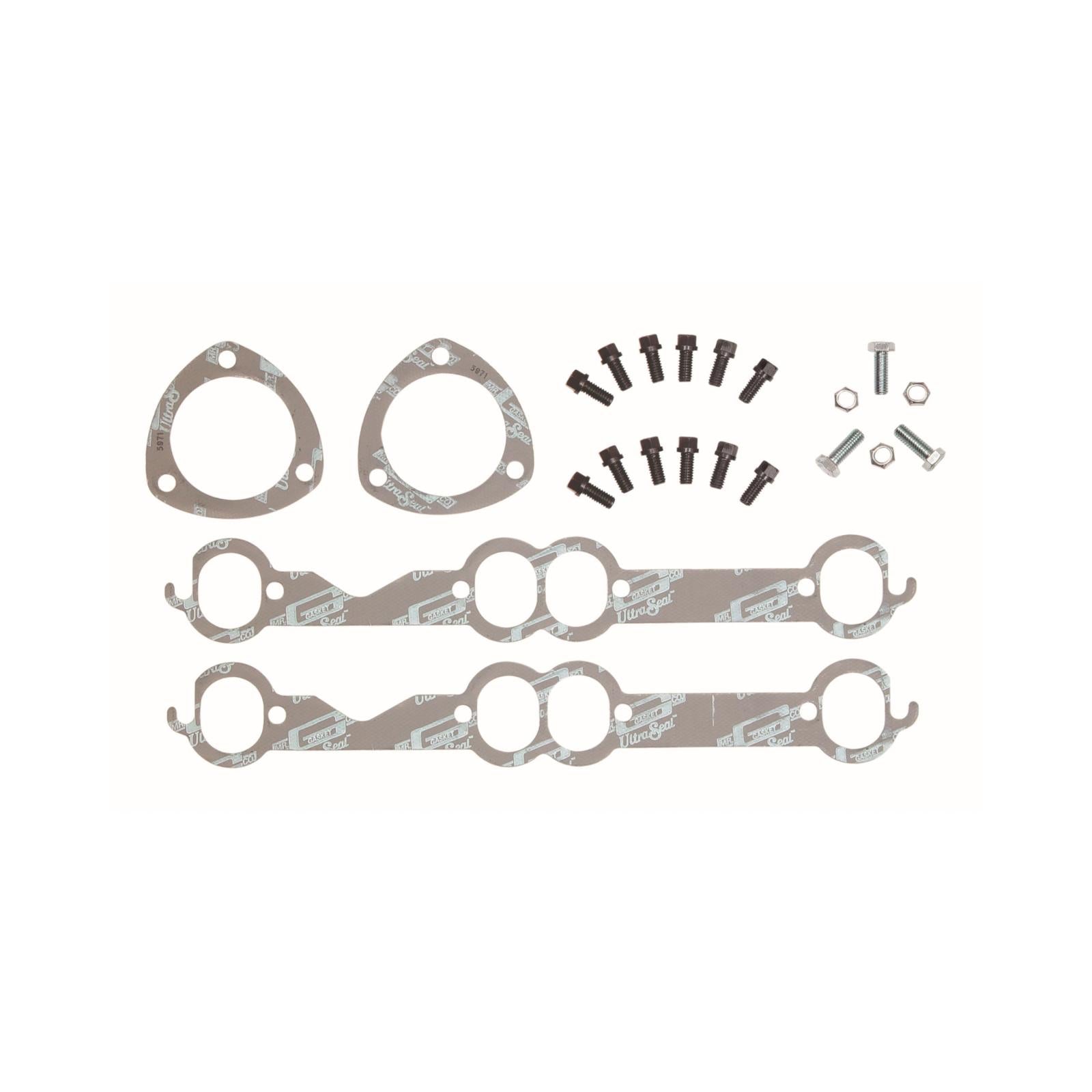 Header Install Kit Ultra-Seal Fits 1955-1991 Chevrolet 262-400 Gen I Small Block with Oval Ports Mr Gasket