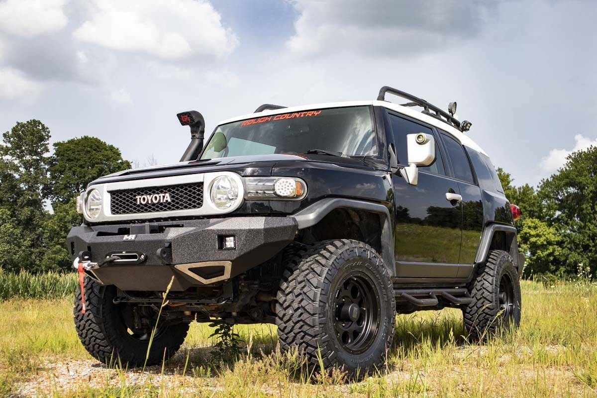 3 Inch Toyota Suspension Lift Kit Coil Spring Spacers 07-14 FJ Cruiser 4WD/2WD Rough Country-4