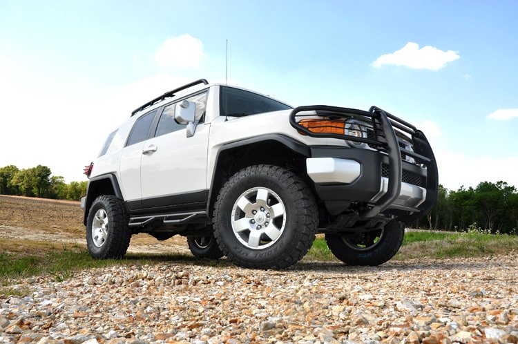3 Inch Toyota Suspension Lift Kit Coil Spring Spacers 07-14 FJ Cruiser 4WD/2WD Rough Country-3