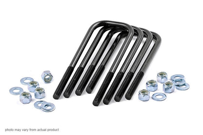 Universal U-Bolt Kit Large Radius 9/16 Inch x 3.125 Inch Rough Country