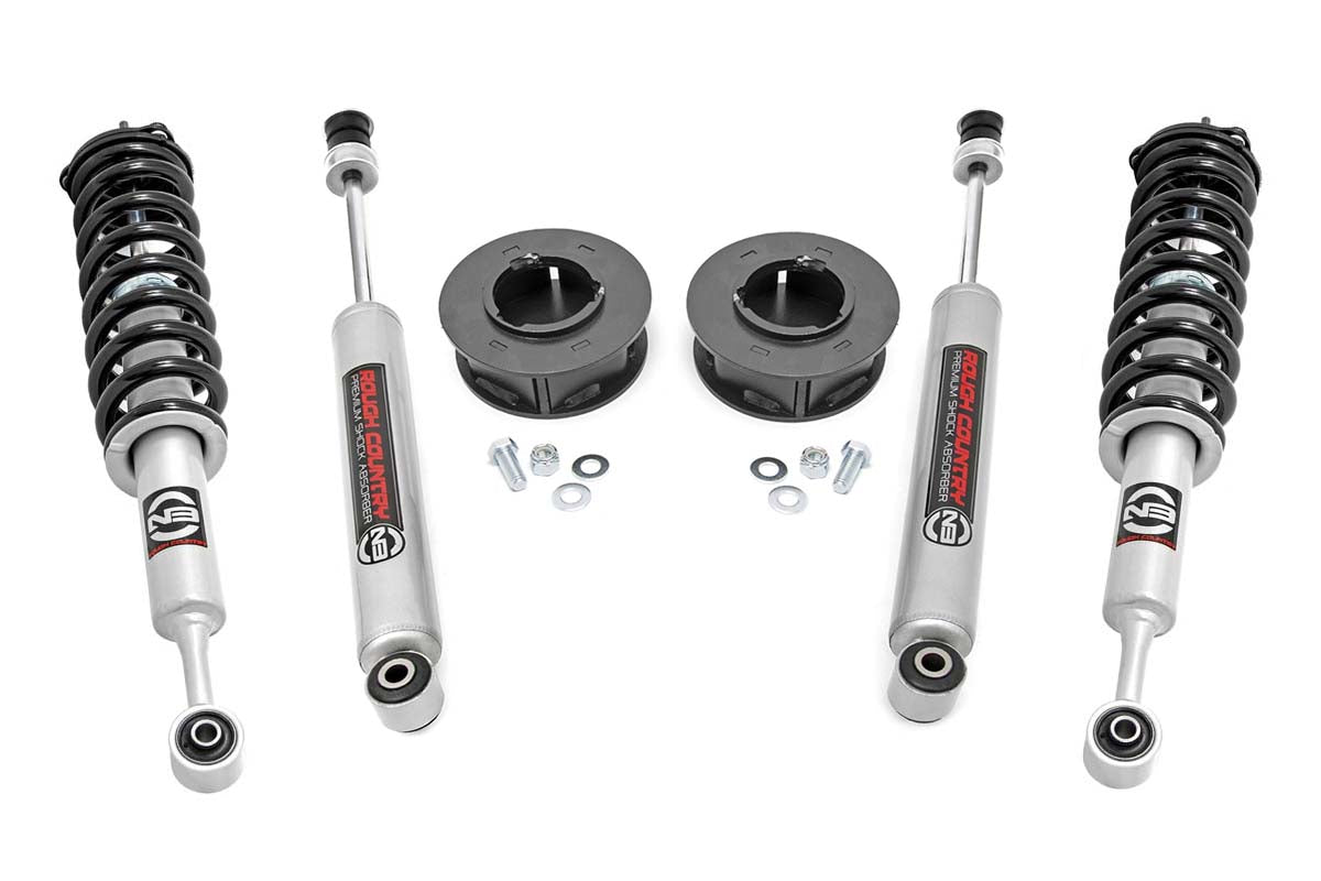 Rough Country Toyota 4Runner 3 Inch Suspension Lift Kit N3 Struts For 10-Pres 4-Runner Rough Country