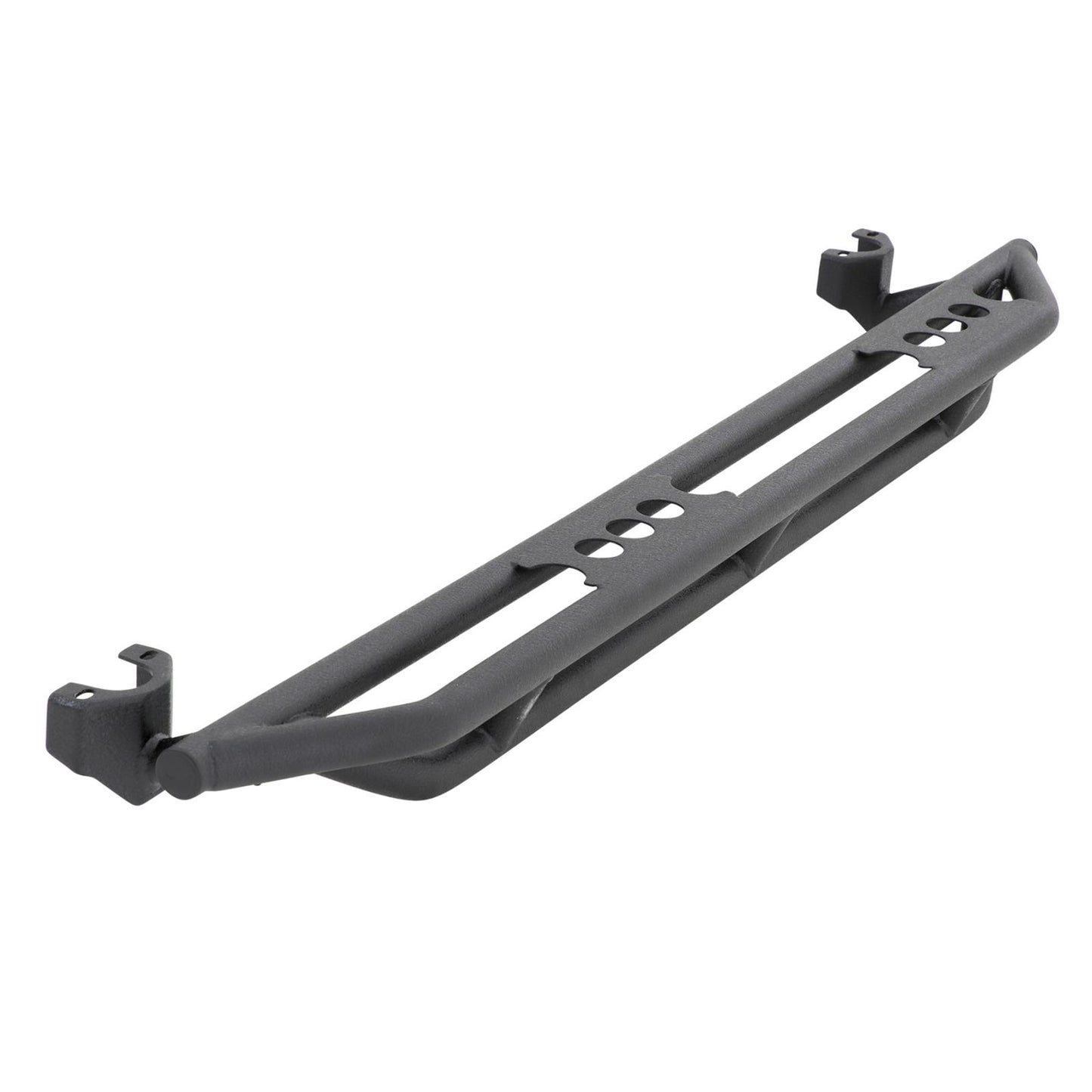 SRC Side Armor Rocker Panel Guard Black Textured 07-18 Wrangler JK 4 Door Smittybilt