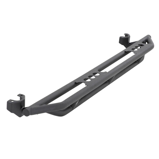 SRC Side Armor Rocker Panel Guard Black Textured 07-18 Wrangler JK 4 Door Smittybilt