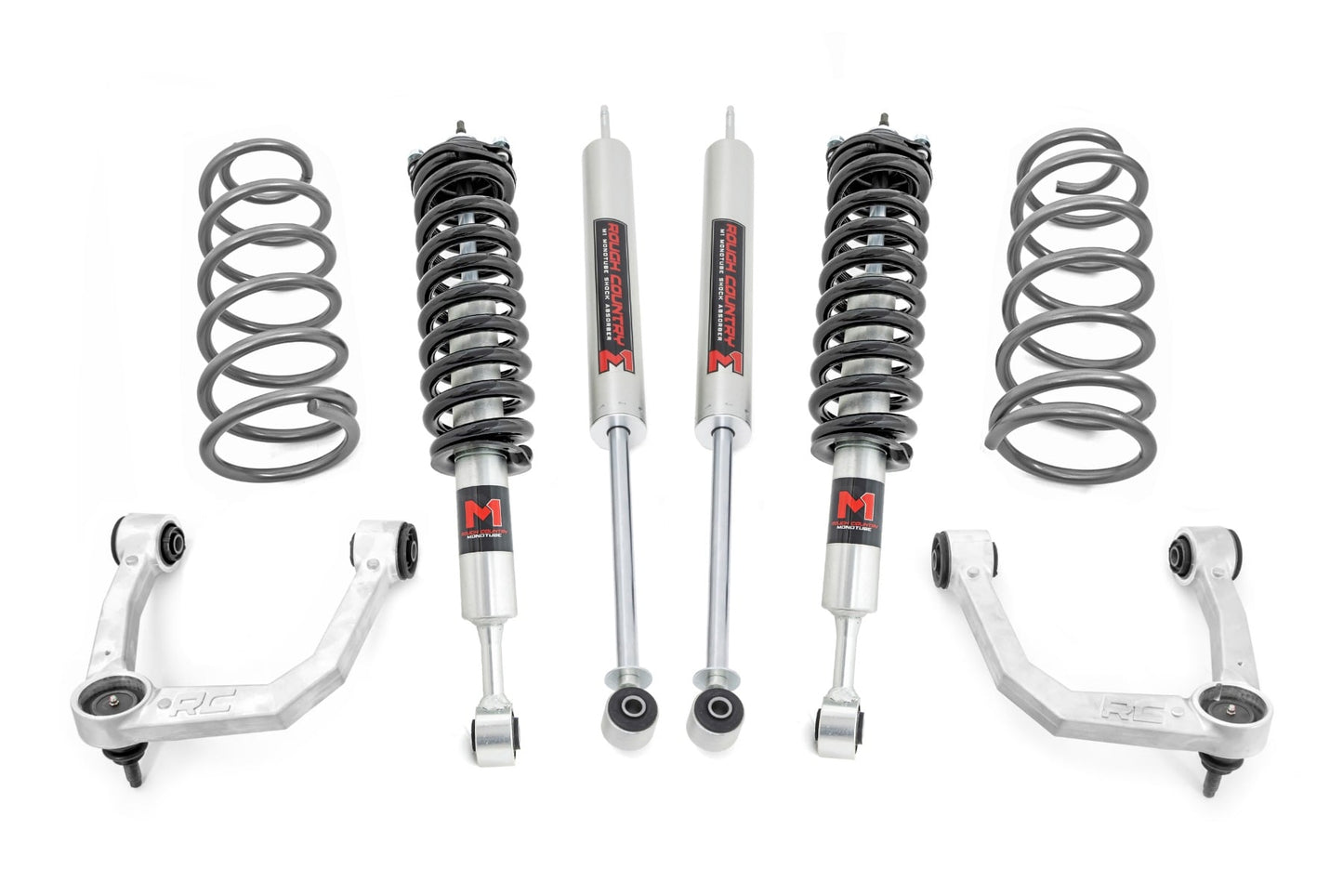3 Inch Lift Kit Upper Control Arms RR Coils M1 Struts Toyota 4Runner (10-24) Rough Country