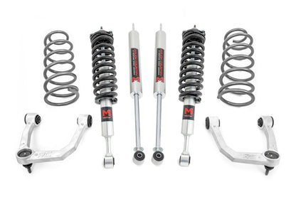 3 Inch Lift Kit Upper Control Arms RR Coils M1 Struts Toyota 4Runner (10-24) Rough Country