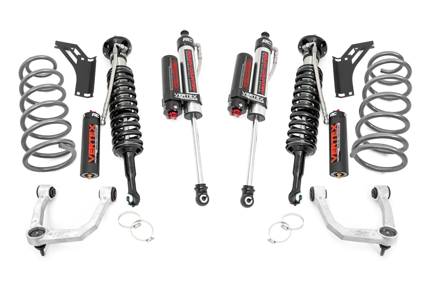 3 Inch Lift Kit Upper Control Arms RR Coils Vertex Toyota 4Runner (10-24) Rough Country