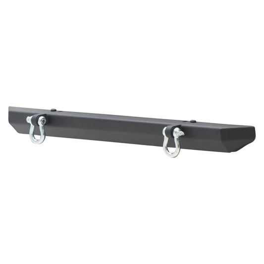 SRC Classic Front Bumper W/ D Rings Black Textured 76-06 Wrangler CJ/YJ/TJ/LJ Smittybilt