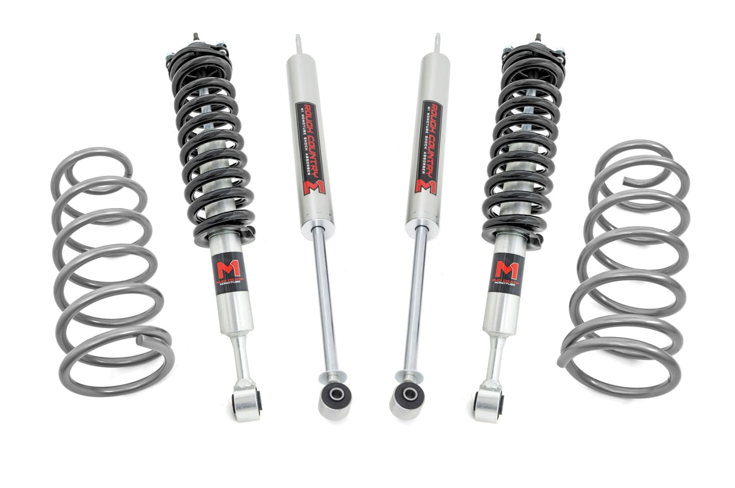 2 Inch Lift Kit RR Coils M1 Struts Toyota 4Runner 4WD (2010-2024) Rough Country