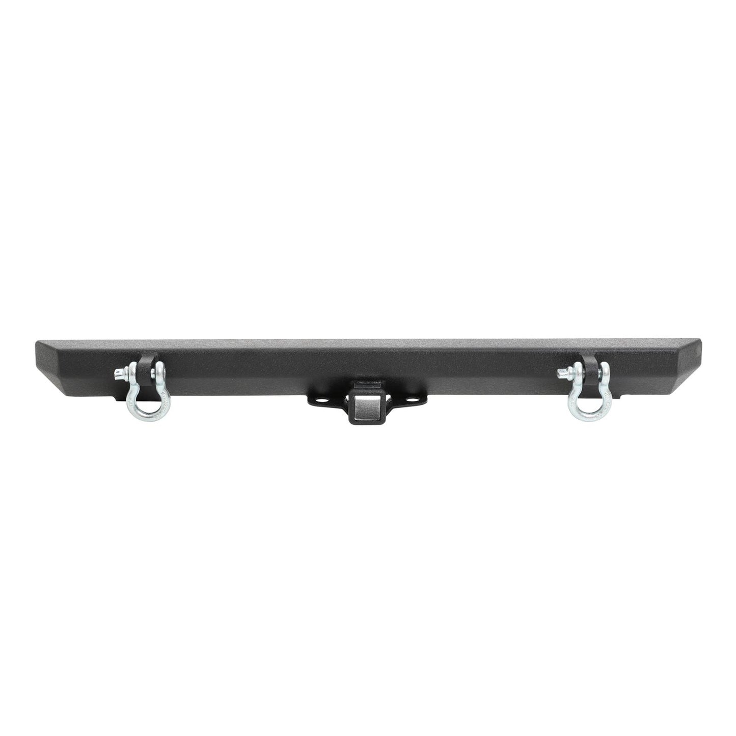 SRC Classic Rear Bumper W/ D Rings Black Textured 1976-1983 Jeep CJ5 76-06 Wrangler CJ/YJ/TJ/LJ Smittybilt
