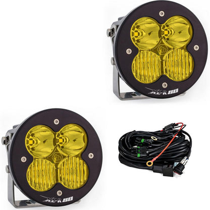 LED Light Pods Amber Lens Pair XL R 80 Series Baja Designs-1
