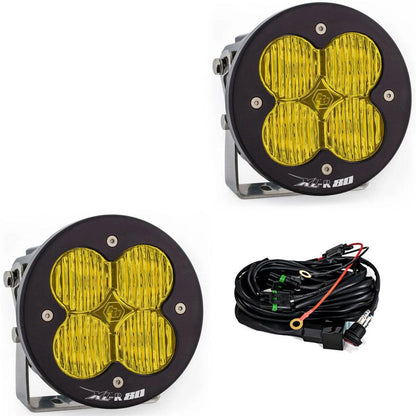 LED Light Pods Amber Lens Pair XL R 80 Series Baja Designs