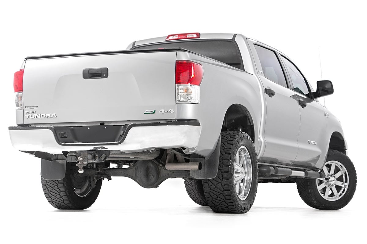 3.5 Inch Lift Kit Vertex Red Toyota Tundra 4WD (2007-2021) Rough Country-2