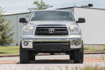 3.5 Inch Lift Kit Vertex Red Toyota Tundra 4WD (2007-2021) Rough Country-5