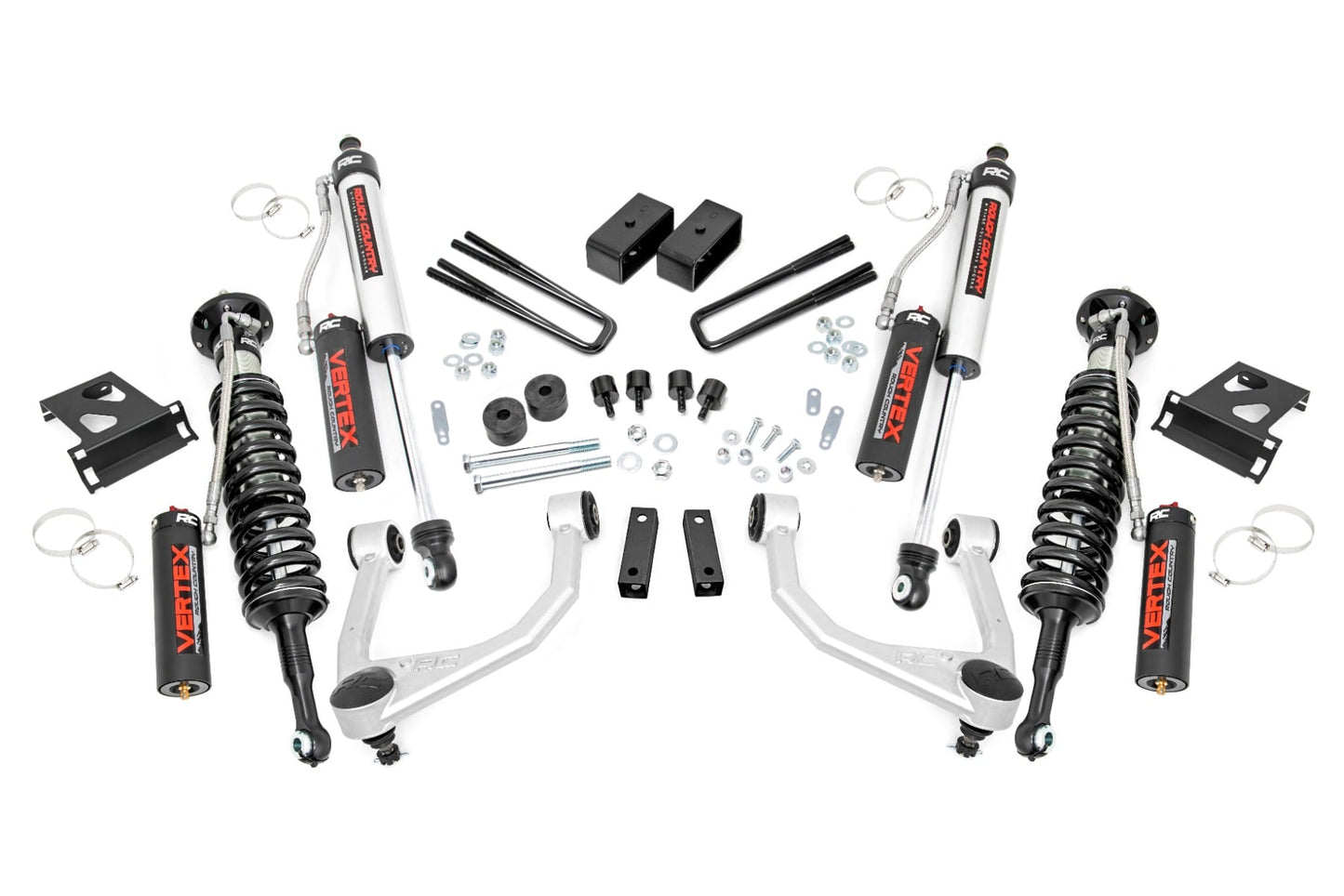 3.5 Inch Lift Kit Vertex Toyota Tundra 4WD (2007-2021) Rough Country