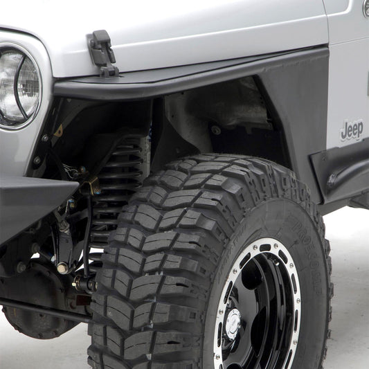 XRC Front Tube Fenders 97-06 Wrangler TJ/LJ 2 Door Black Textured Smittybilt