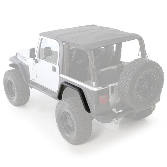XRC Rear 3 Inch Fender Flares 97-06 Wrangler TJ/LJ Black Textured Smittybilt