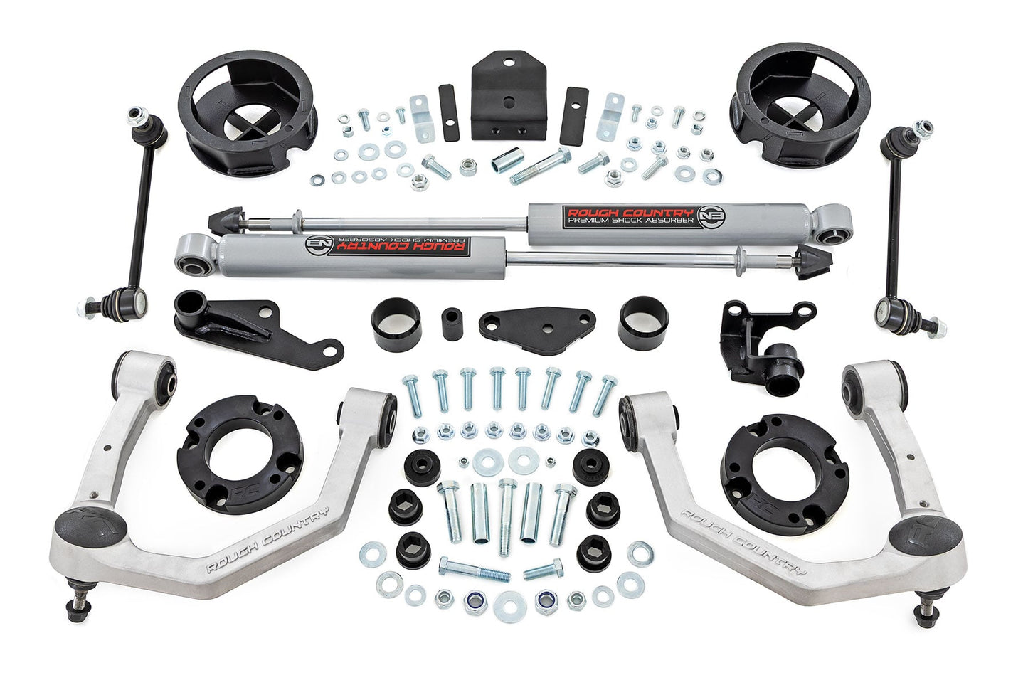 3.5 Inch Lift Kit TRD Offroad Toyota 4Runner 4WD (2025-2026) Rough Country