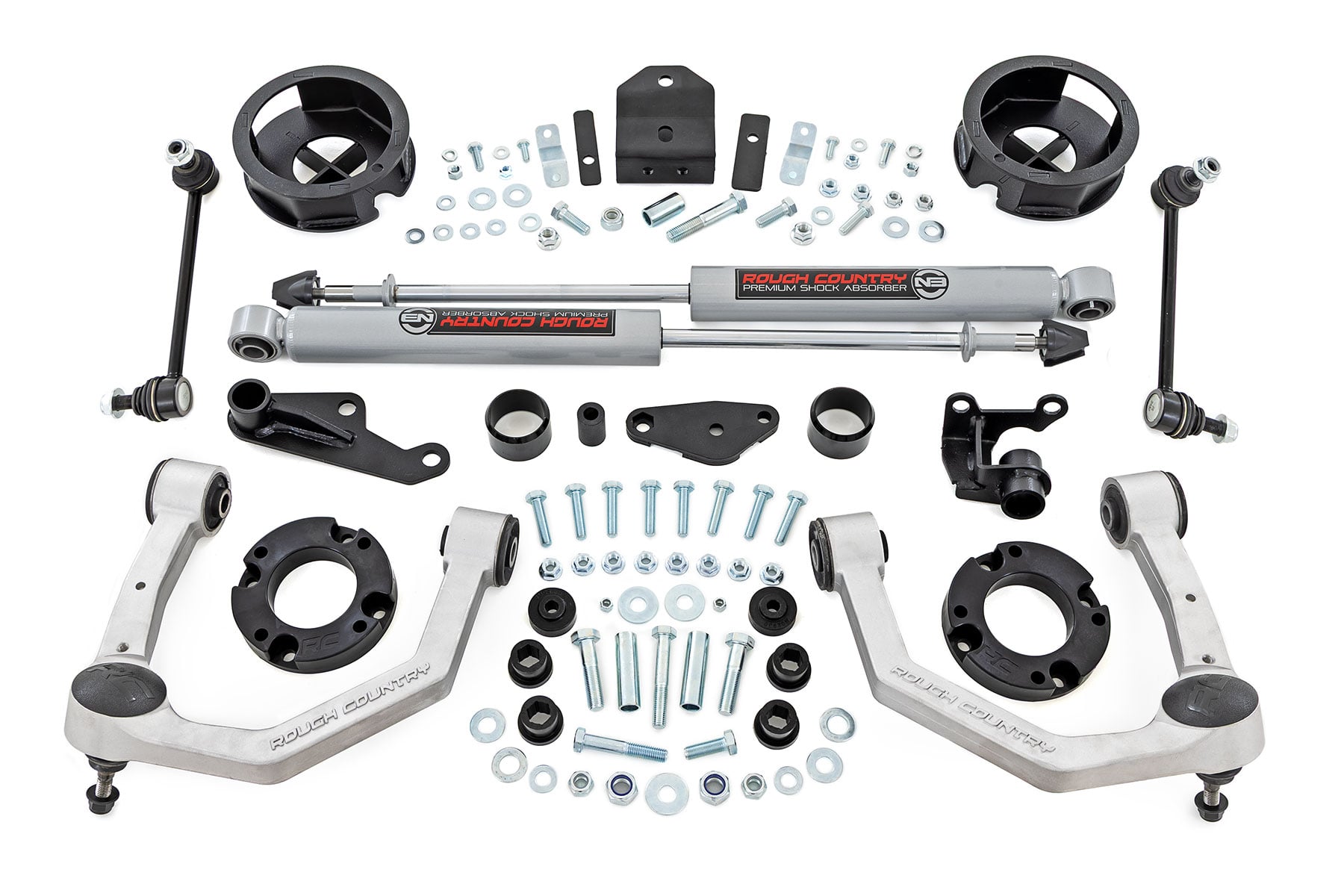 3.5 Inch Lift Kit TRD Offroad Toyota 4Runner 4WD (2025-2026) Rough Country
