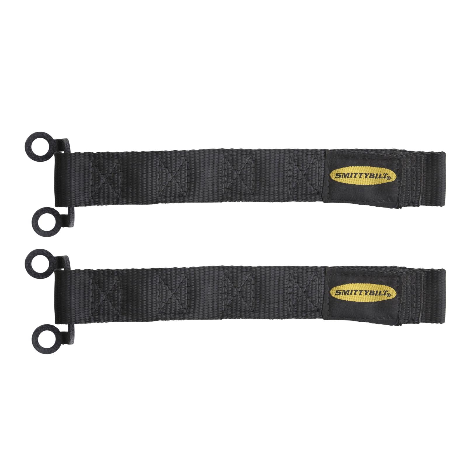 Adjustable Door Strap Black Sold as a Pair Brackets not included Smittybilt