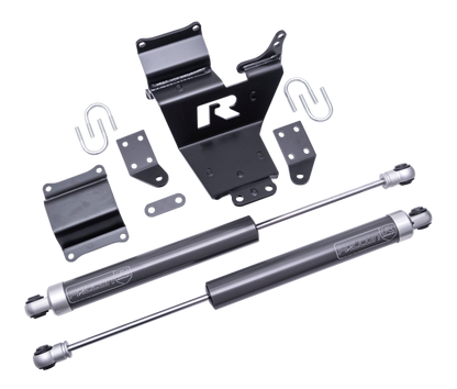 10 Lug Dual Steering Stabilizer Kit 2005-2026 Ford F-450/F-550 Super Duty 4WD Diesel ReadyLIFT-1