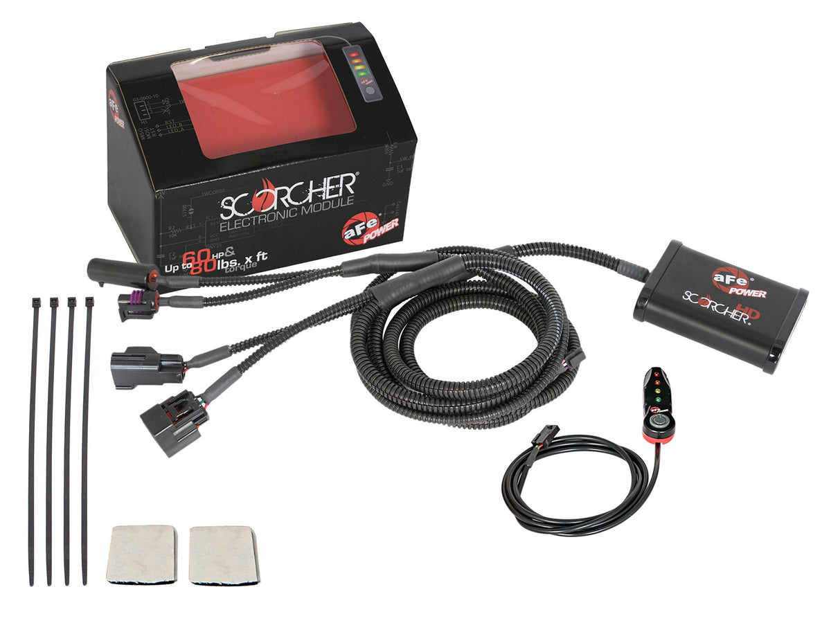 Scorcher HD Module Ford Diesel Trucks 04.5-07 V8-6.0L (td) aFe Power-4