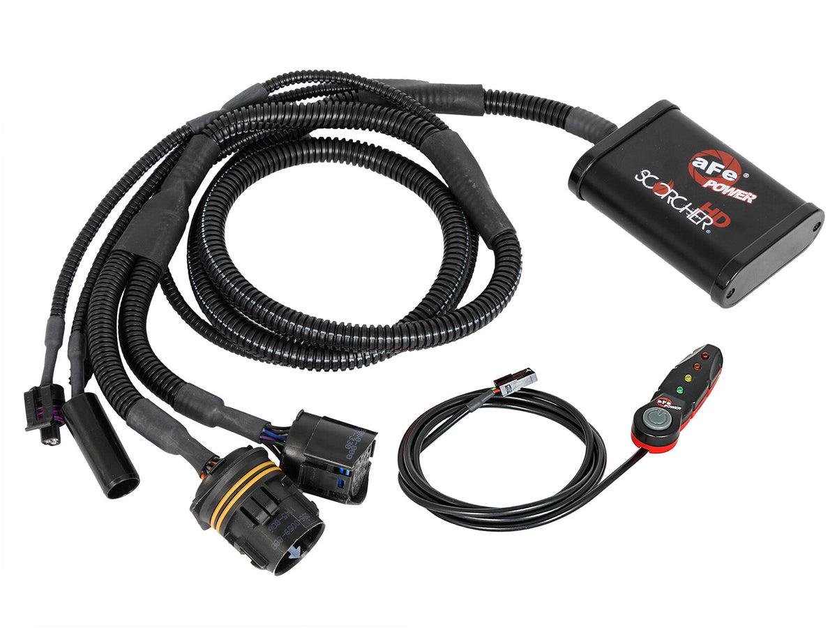 Scorcher HD Module Ford Diesel Trucks 08-10 V8-6.4L (td) aFe Power-1