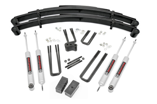 4 Inch Lift Kit | Lowboy | Ford F-250 4WD (1977-1979) Rough Country