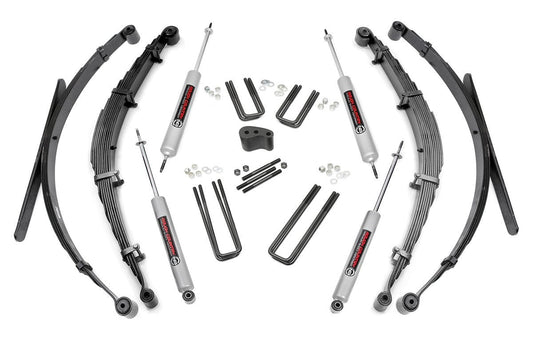 4 Inch Lift Kit | Rear Springs | Ford F-250 4WD (1977-1979) Rough Country