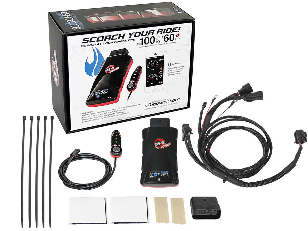 Scorcher Blue Bluetooth Capable Module GM Diesel Trucks 17-23 V8-6.6L (td) L5P aFe Power-1