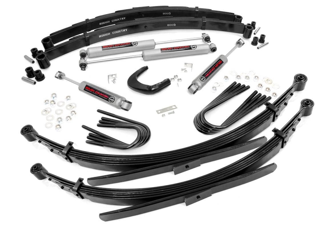 4 Inch Lift Kit | Chevy/GMC C10/K10 Truck & SUV/K5 Blazer 4WD (1977-1991) Rough Country