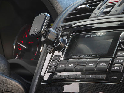 Scorcher Pro Magnetic Dash Mount with Carbon Fiber Trim aFe Power-1