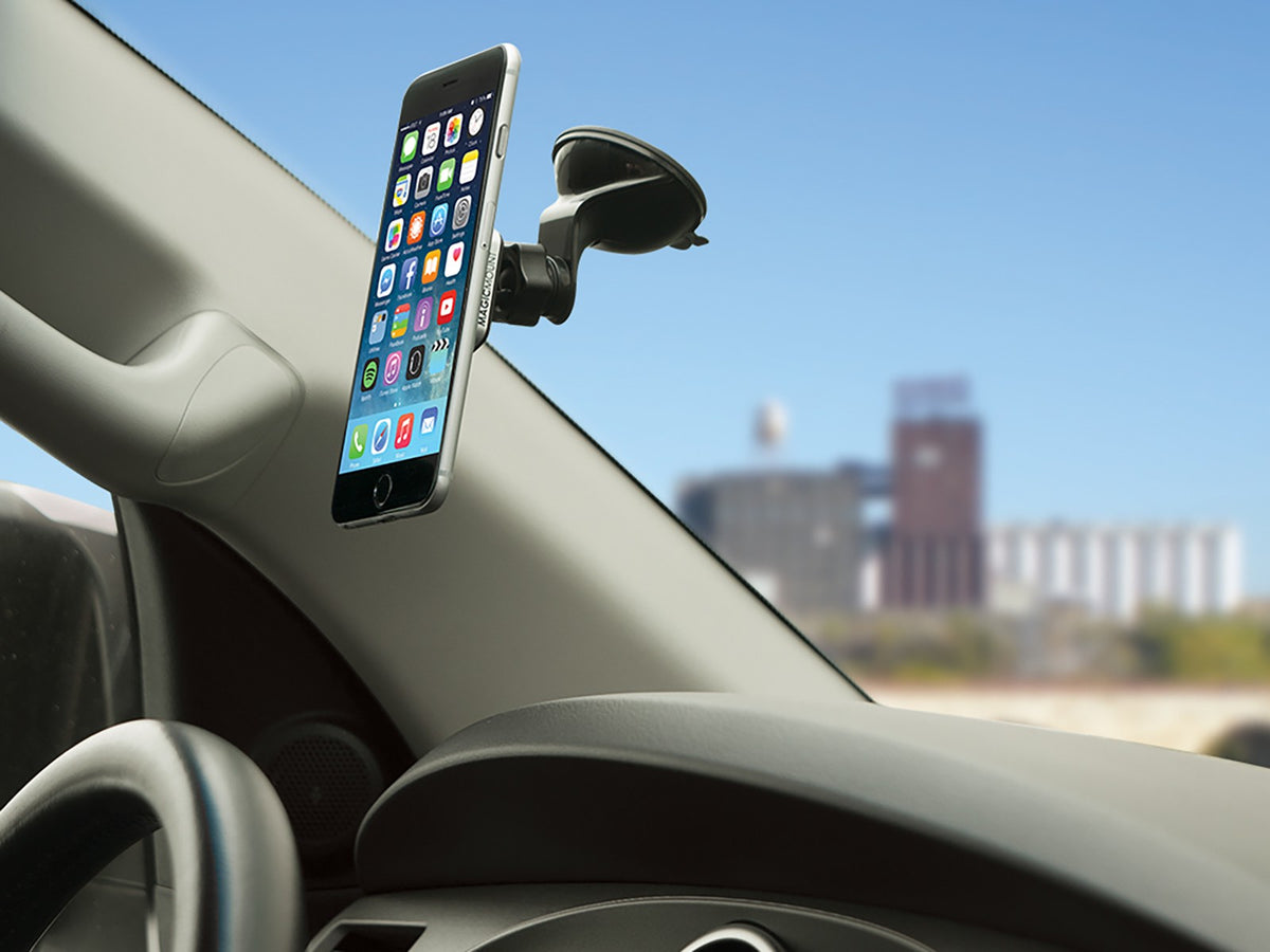 Scorcher Pro Low Profile Magnetic Windshield Mount with Interchangeable Trims aFe Power-2