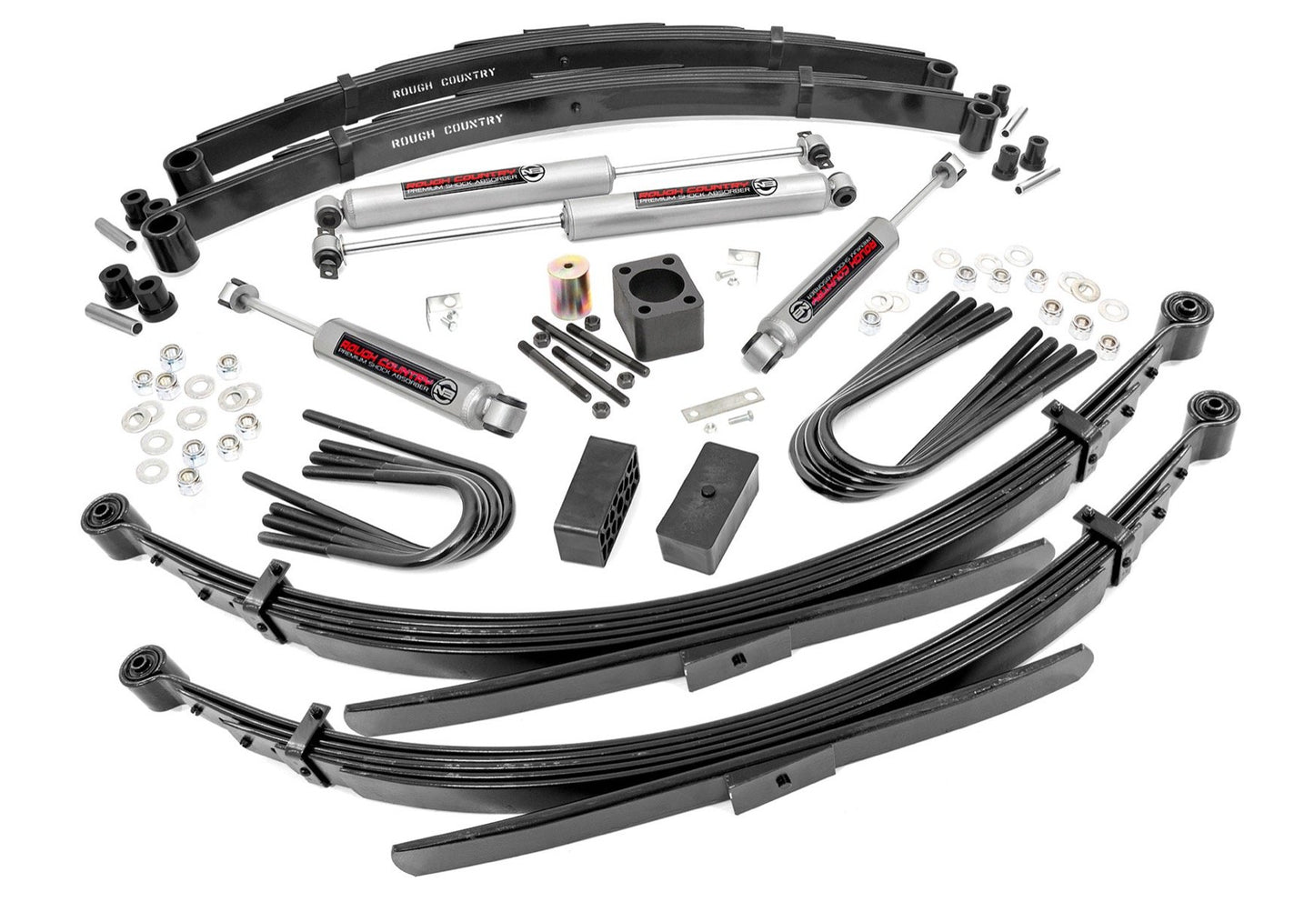 6 Inch Lift Kit | Rear Springs | Chevy C30/K30 Truck 4WD (1977-1987) Rough Country