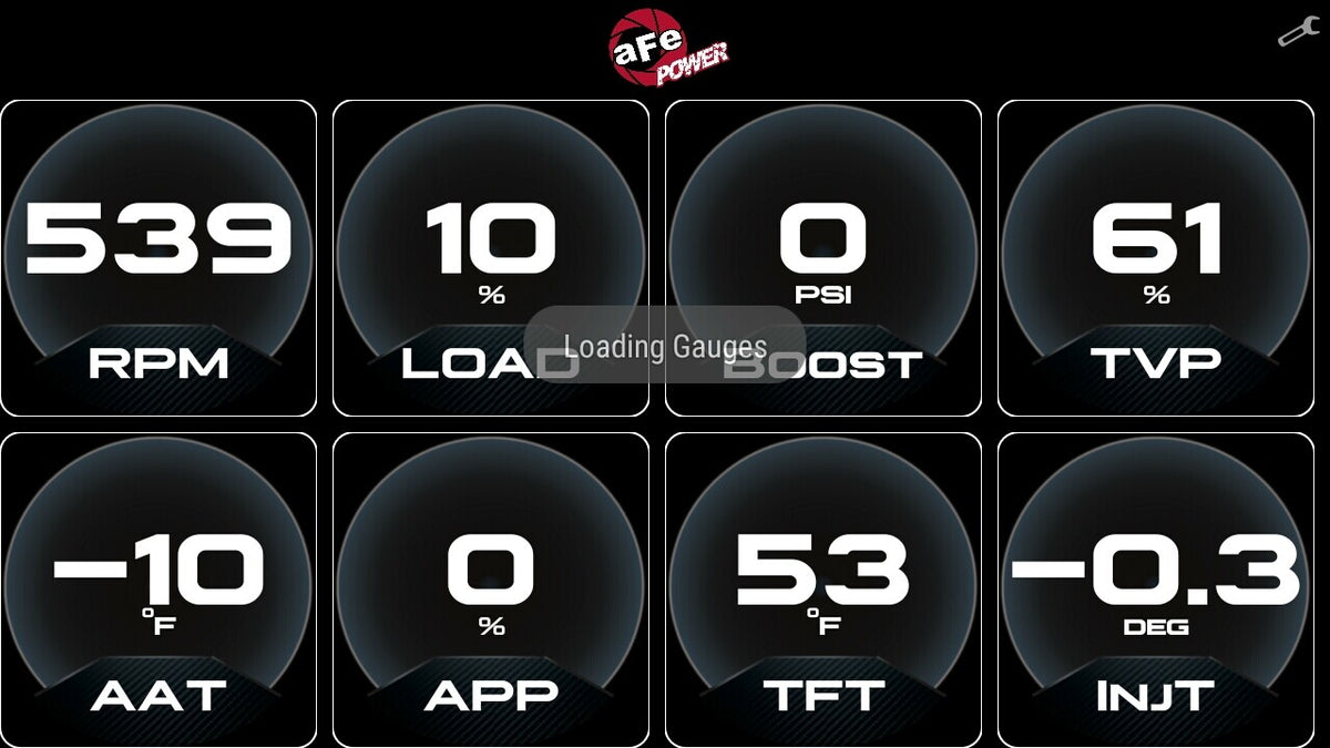 Agd 5-1/2 Inch Digital Gauge Display Monitor Dodge/Ram/Ford/GM Diesel Trucks 08-23 L6-6.7L (td)/V8-6.4L/6.6L/6.7L (td) aFe Power-11