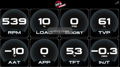 Agd 5-1/2 Inch Digital Gauge Display Monitor Dodge/Ram/Ford/GM Diesel Trucks 08-23 L6-6.7L (td)/V8-6.4L/6.6L/6.7L (td) aFe Power-11