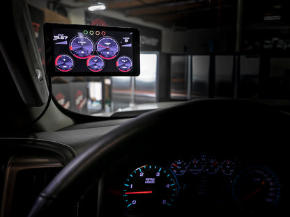 Agd 5-1/2 Inch Digital Gauge Display Monitor Dodge/Ram/Ford/GM Diesel Trucks 08-23 L6-6.7L (td)/V8-6.4L/6.6L/6.7L (td) aFe Power-12