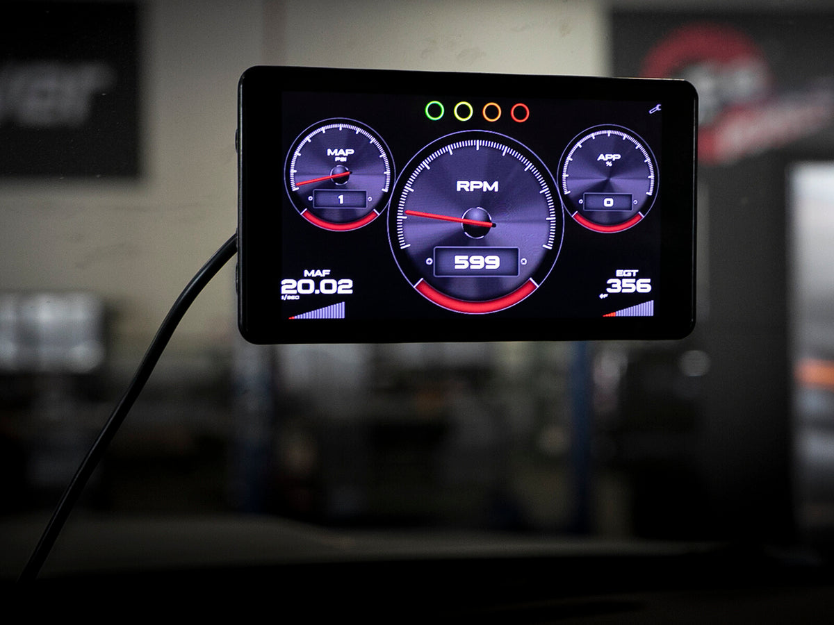 Agd 5-1/2 Inch Digital Gauge Display Monitor Dodge/Ram/Ford/GM Diesel Trucks 08-23 L6-6.7L (td)/V8-6.4L/6.6L/6.7L (td) aFe Power-13