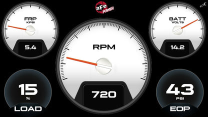 Agd 5-1/2 Inch Digital Gauge Display Monitor Dodge/Ram/Ford/GM Diesel Trucks 08-23 L6-6.7L (td)/V8-6.4L/6.6L/6.7L (td) aFe Power-8