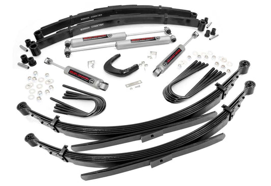 4 Inch Lift Kit | 56 Inch RR Springs | Chevy/GMC 3/4-Ton Suburban/C25/K25 Truck (77-87) Rough Country
