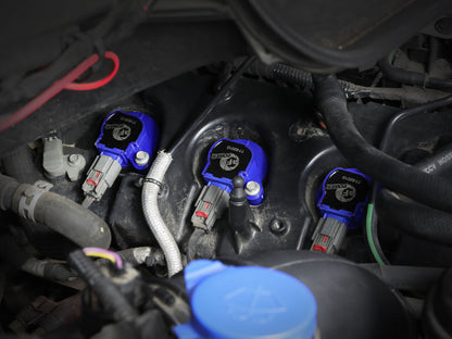 Scorcher High-Performance Ignition Coil (6 Pack) Various Ford 11-26 V6-3.5L/3.5L (tt) aFe Power-4