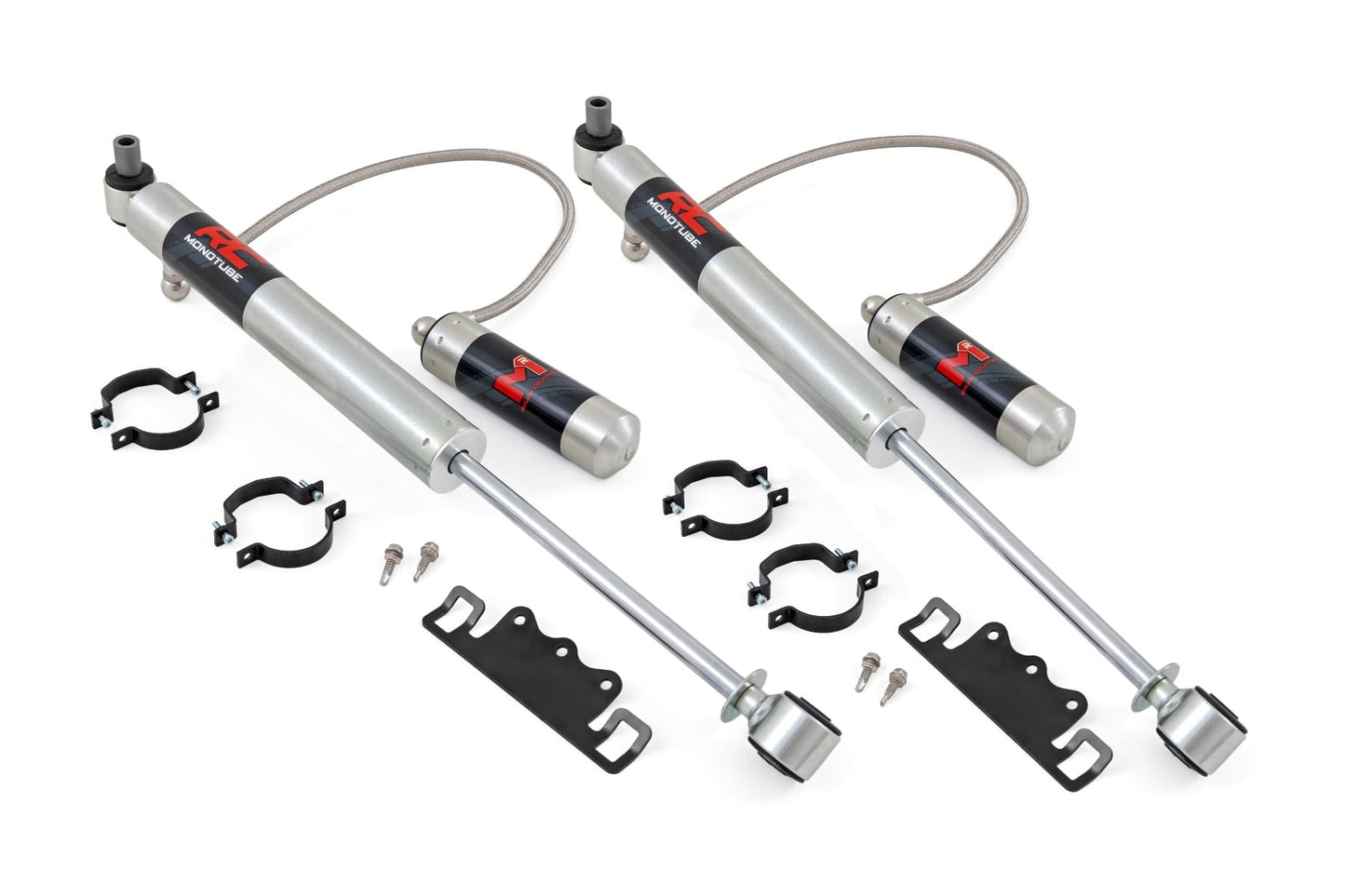 M1R Monotube Front Shocks 0-2.5 Inch Jeep Gladiator JT 4WD (2020-2025) Rough Country