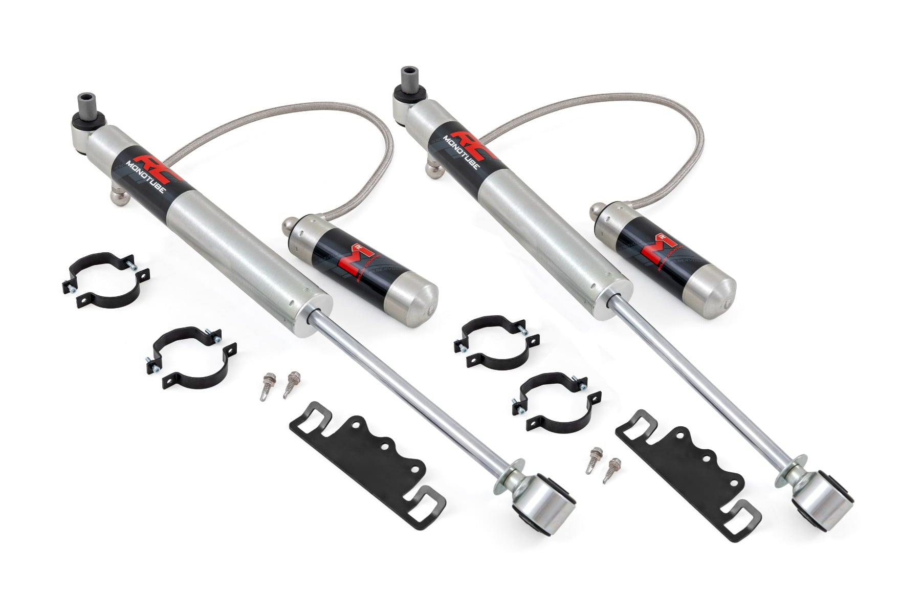 M1R Monotube Front Shocks 0-2.5 Inch Jeep Gladiator JT 4WD (2020-2025) Rough Country