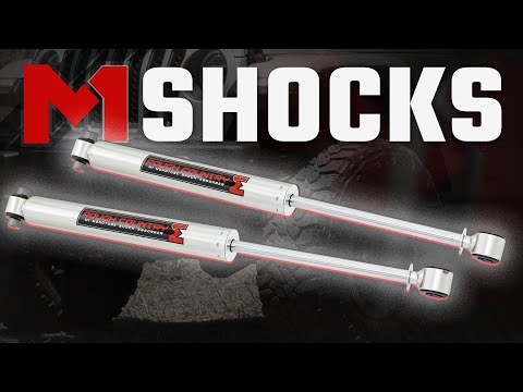 M1 Rear Shocks 5.5 Inch Jeep Wrangler YJ 4WD (87-95) Rough Country-1