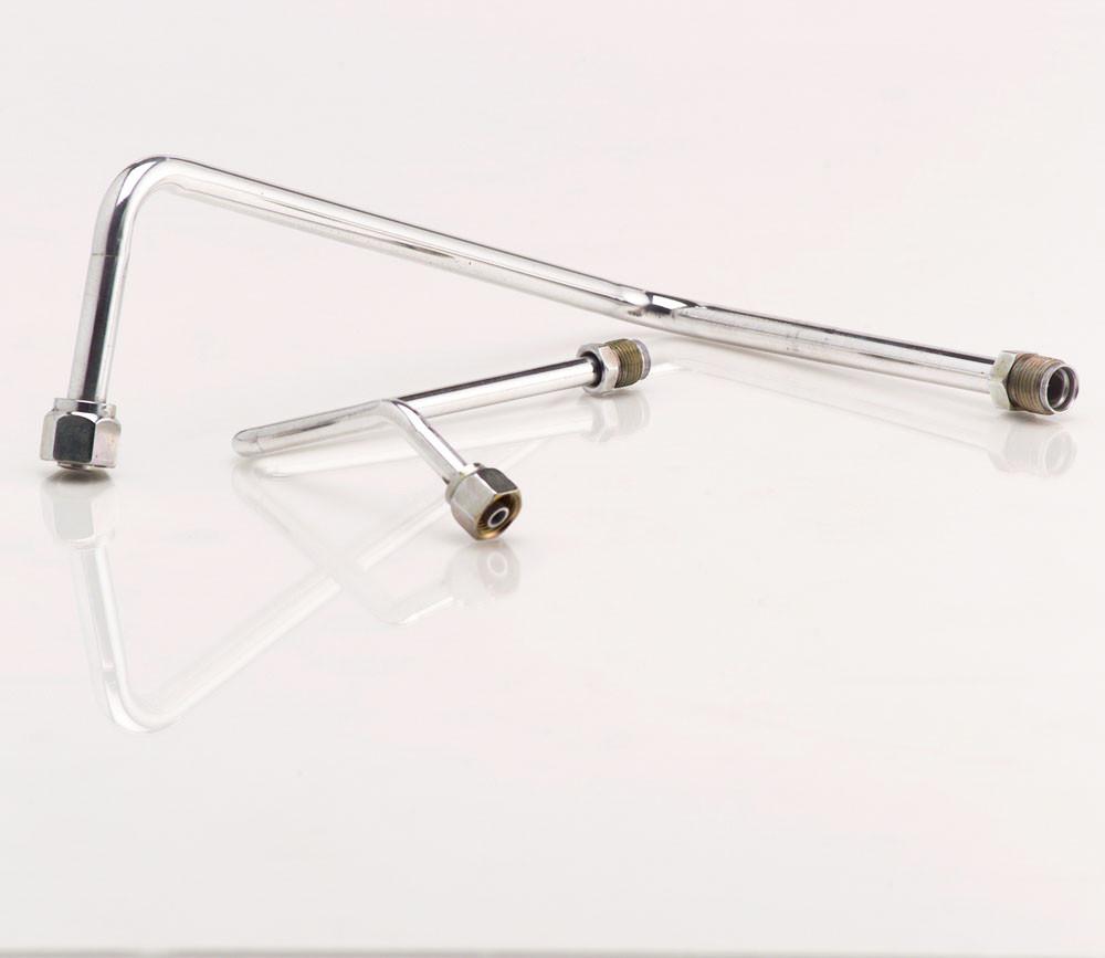 Condenser Hard Lines w/-6 and -8 Female Ends Set of 2 Radiator Be Cool-1