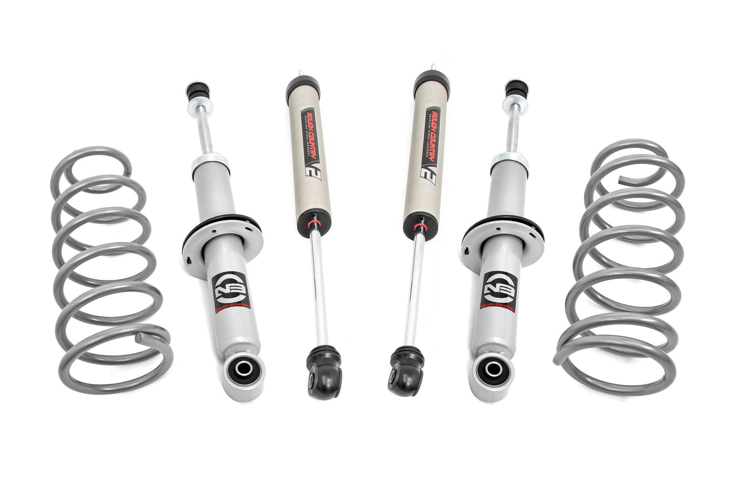 Rough Country Toyota 4Runner 3 Inch Suspension Lift Kit Lifted Struts w/V2 Shocks For 96-02 Toyota 4Runner Rough Country