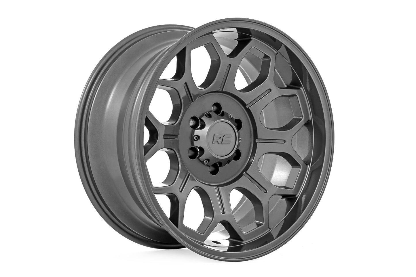 77 Series Wheel One-Piece Gunmetal Gray 20x9 Rough Country-20