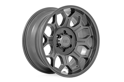 77 Series Wheel One-Piece Gunmetal Gray 20x9 Rough Country-14